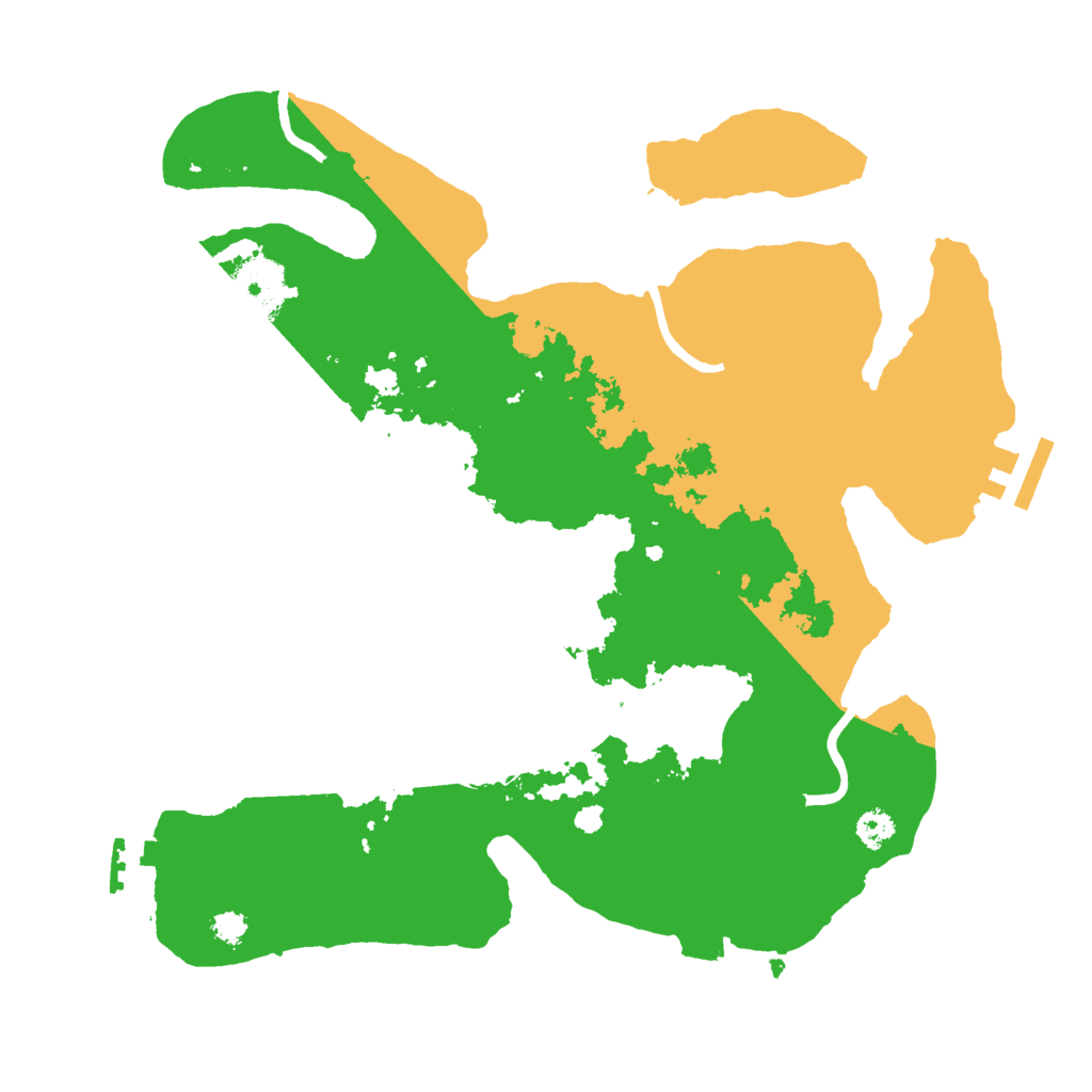 Biome Rust Map: Procedural Map, Size: 3000, Seed: 8674