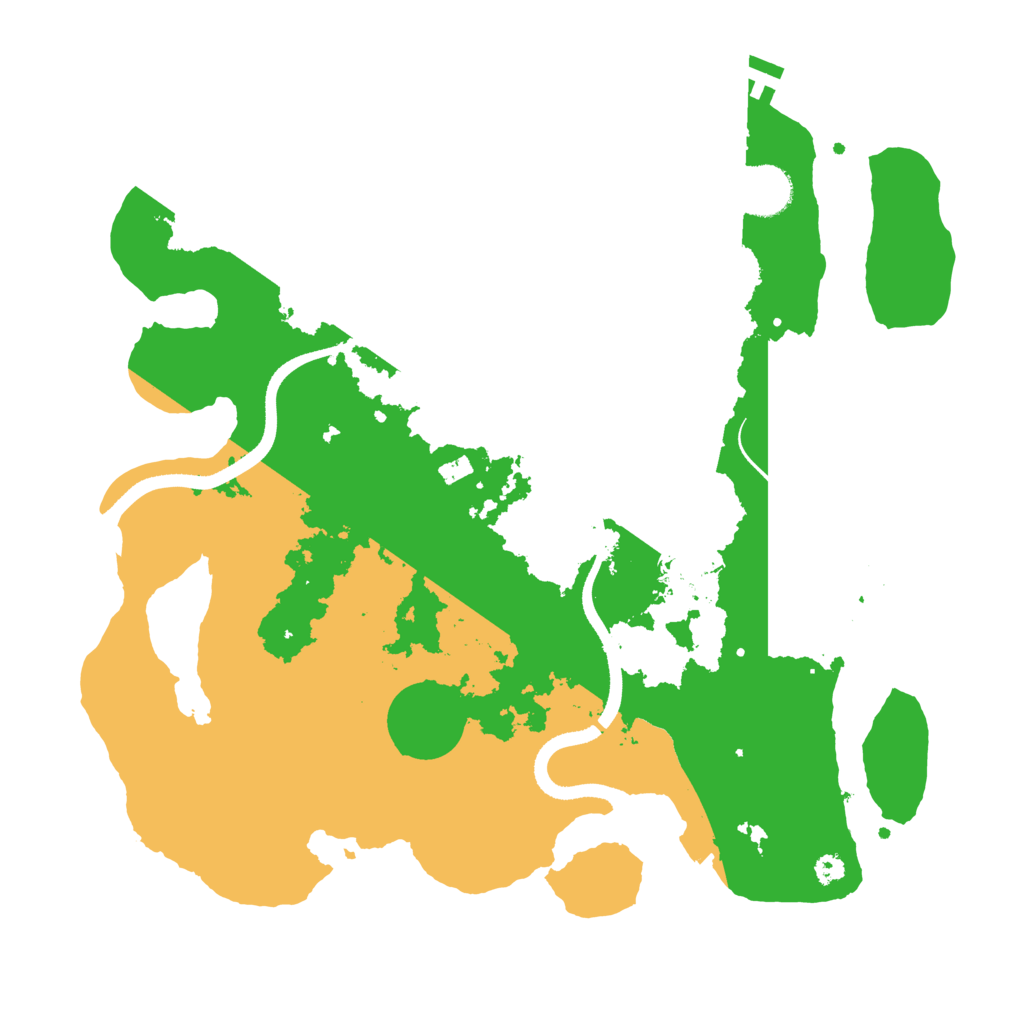 Biome Rust Map: Procedural Map, Size: 3500, Seed: 1454447875