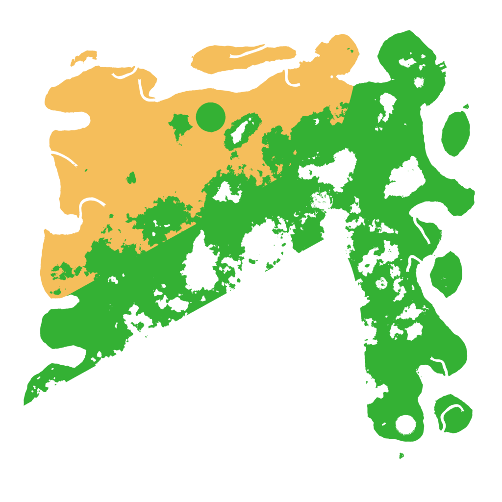 Biome Rust Map: Procedural Map, Size: 4500, Seed: 1154442099