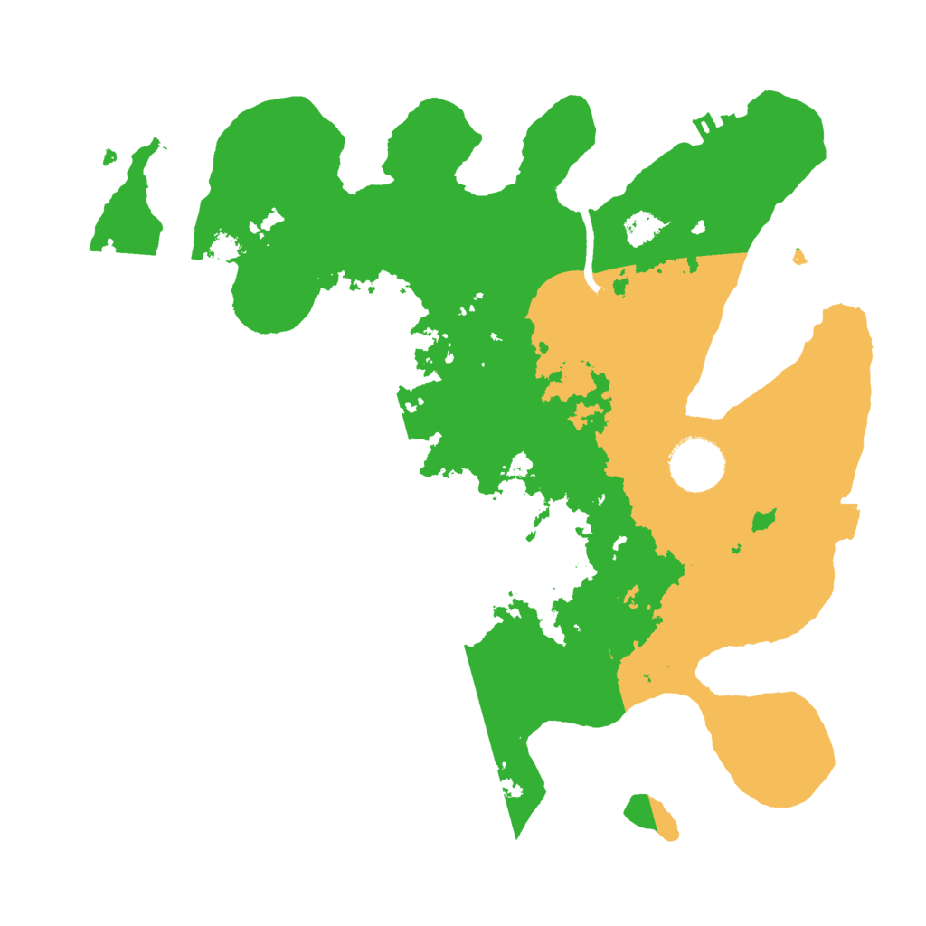 Biome Rust Map: Procedural Map, Size: 3000, Seed: 948520078