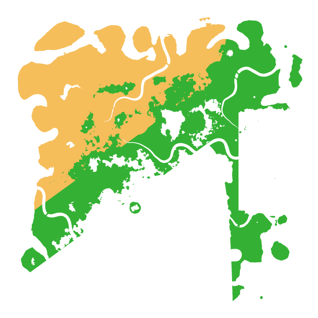 Biome Rust Map: Procedural Map, Size: 4500, Seed: 971884395