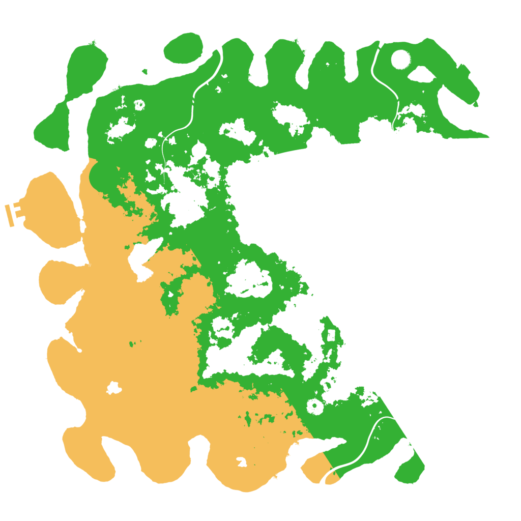 Biome Rust Map: Procedural Map, Size: 4700, Seed: 547298053