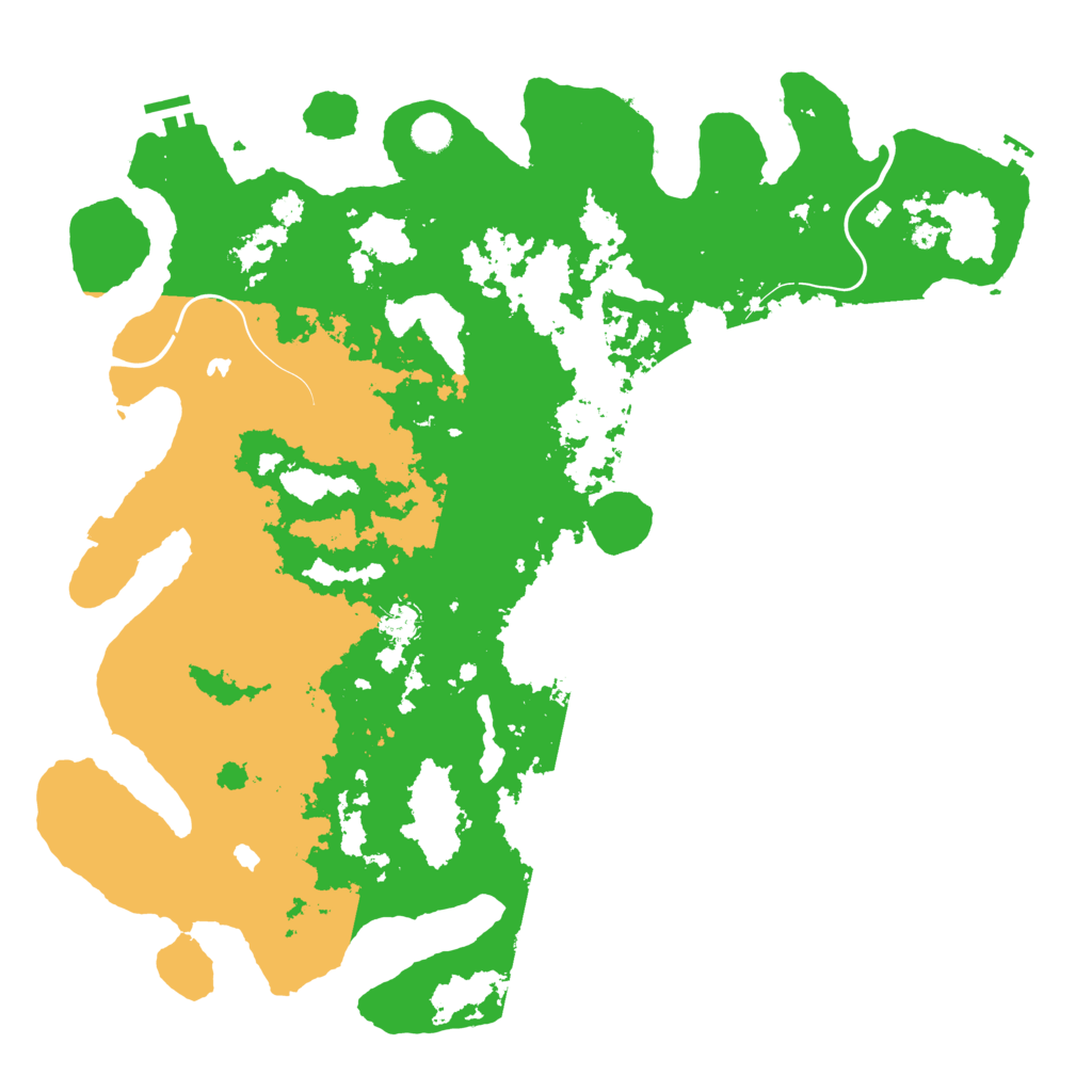 Biome Rust Map: Procedural Map, Size: 4800, Seed: 9573259