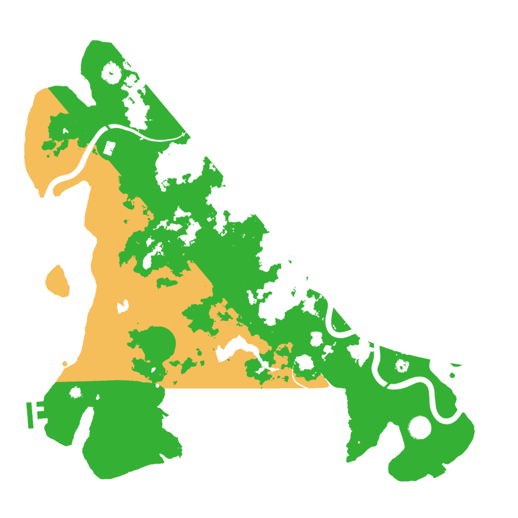 Biome Rust Map: Procedural Map, Size: 4000, Seed: 20846