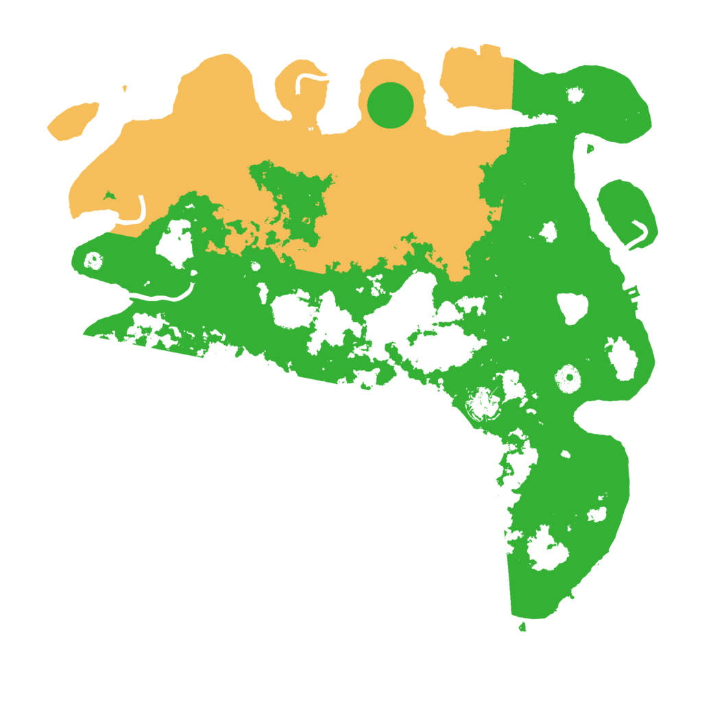 Biome Rust Map: Procedural Map, Size: 4000, Seed: 1842995772