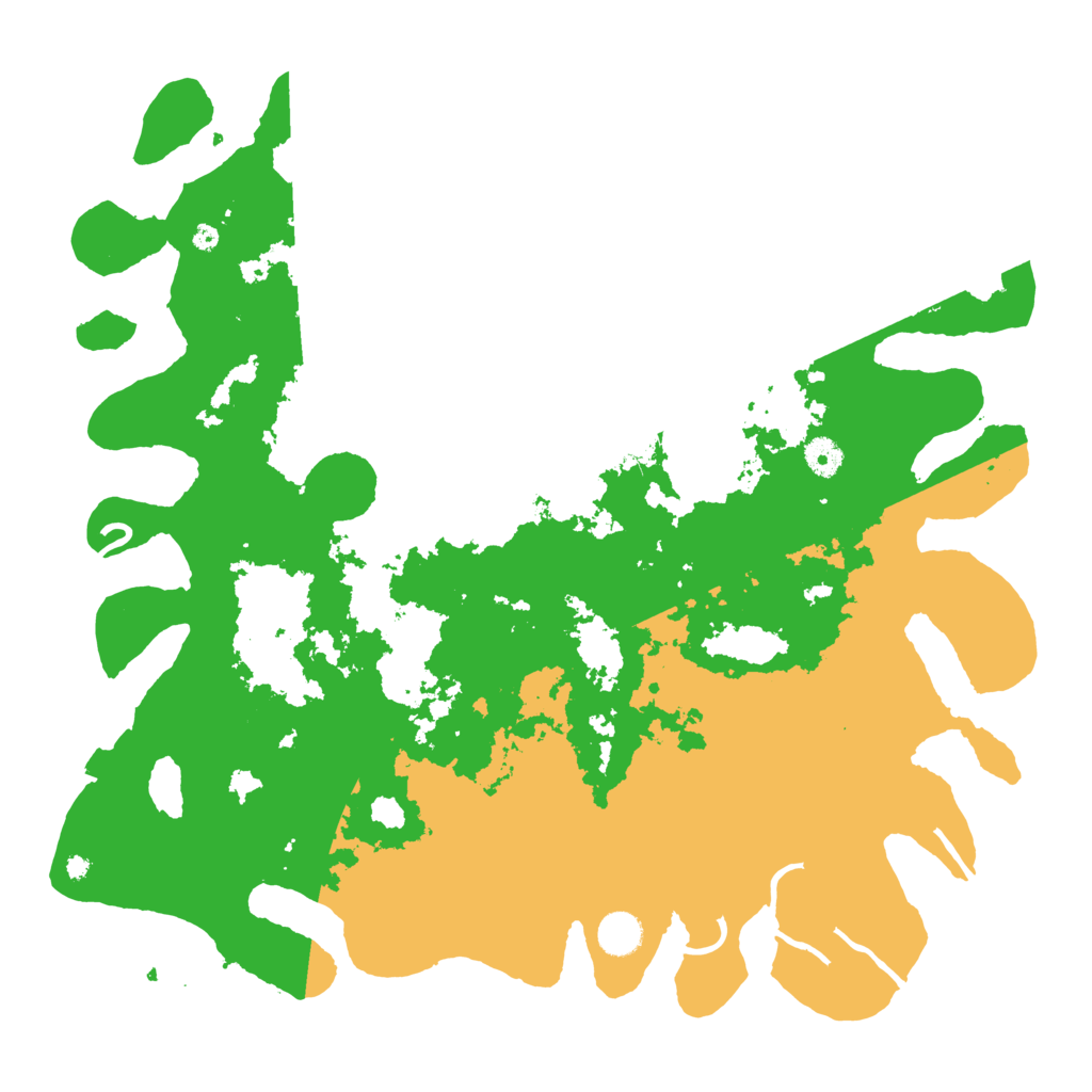 Biome Rust Map: Procedural Map, Size: 4333, Seed: 863745804