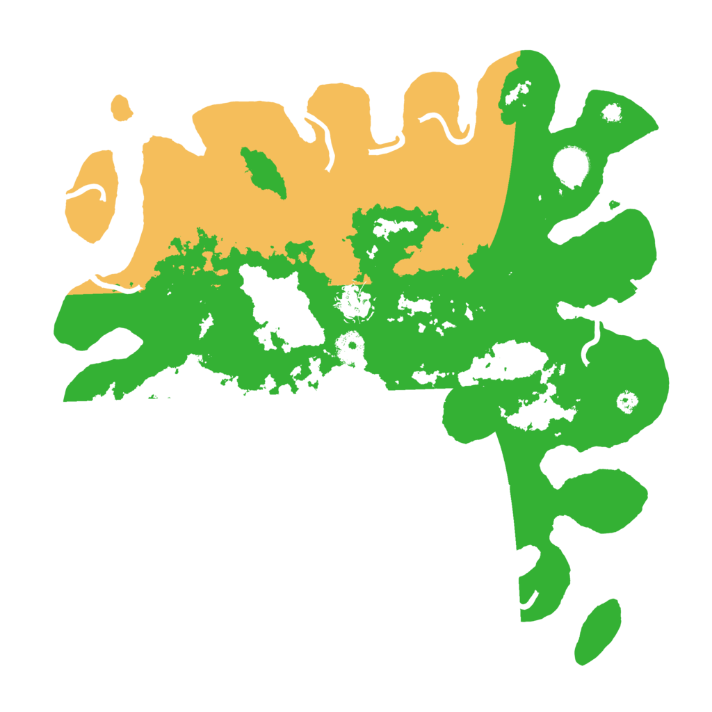 Biome Rust Map: Procedural Map, Size: 3500, Seed: 1401846685