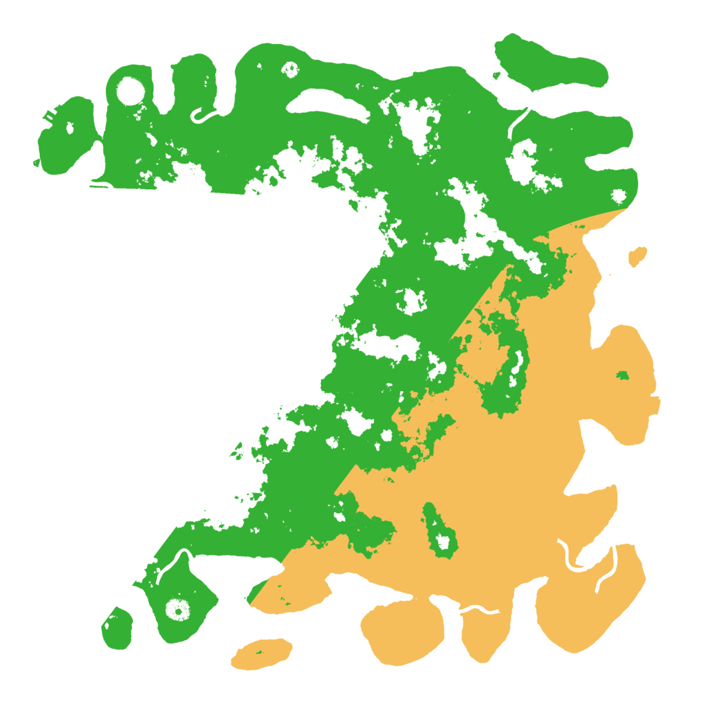 Biome Rust Map: Procedural Map, Size: 4500, Seed: 31188905