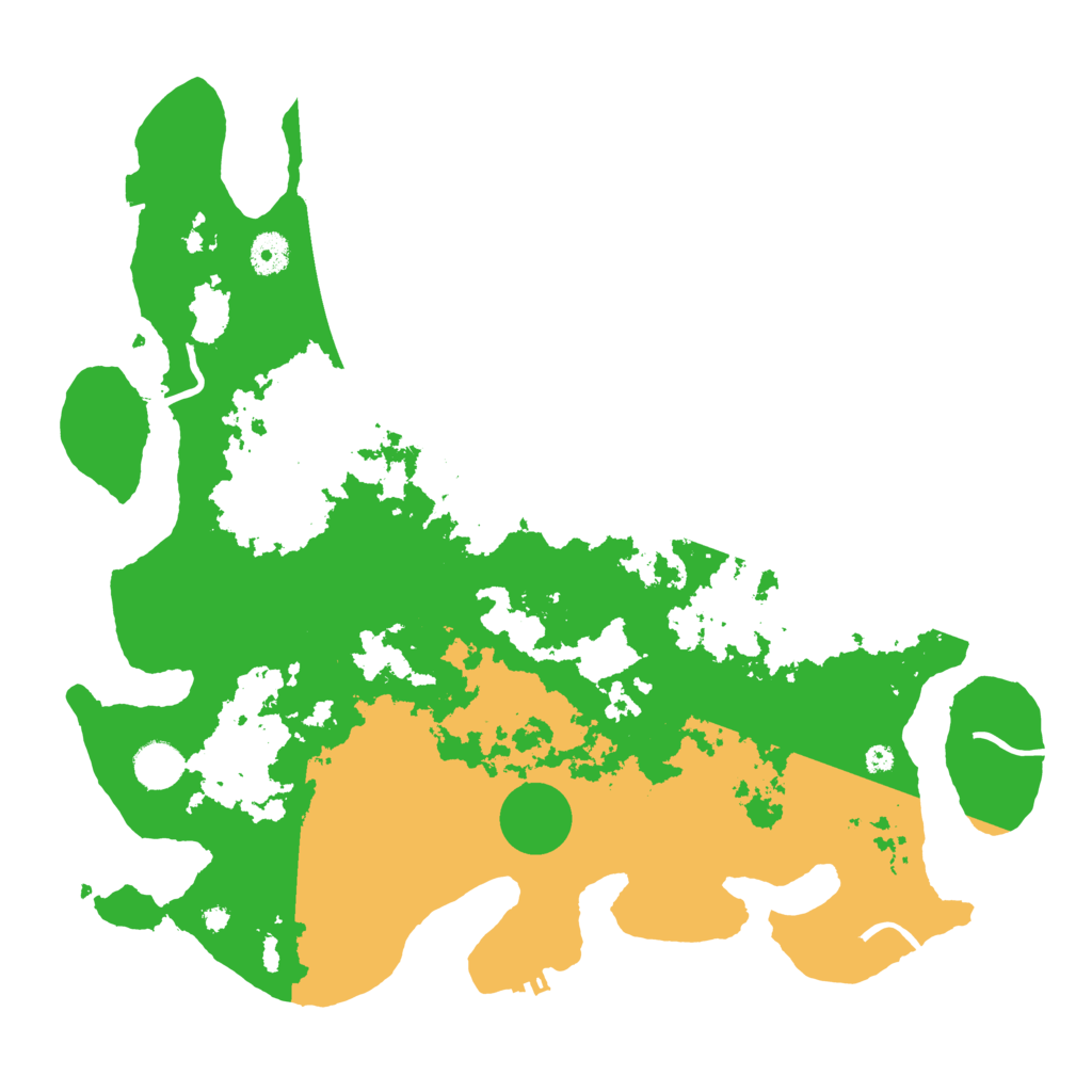 Biome Rust Map: Procedural Map, Size: 4000, Seed: 243233312