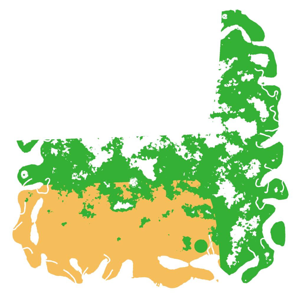 Biome Rust Map: Procedural Map, Size: 6000, Seed: 351632340