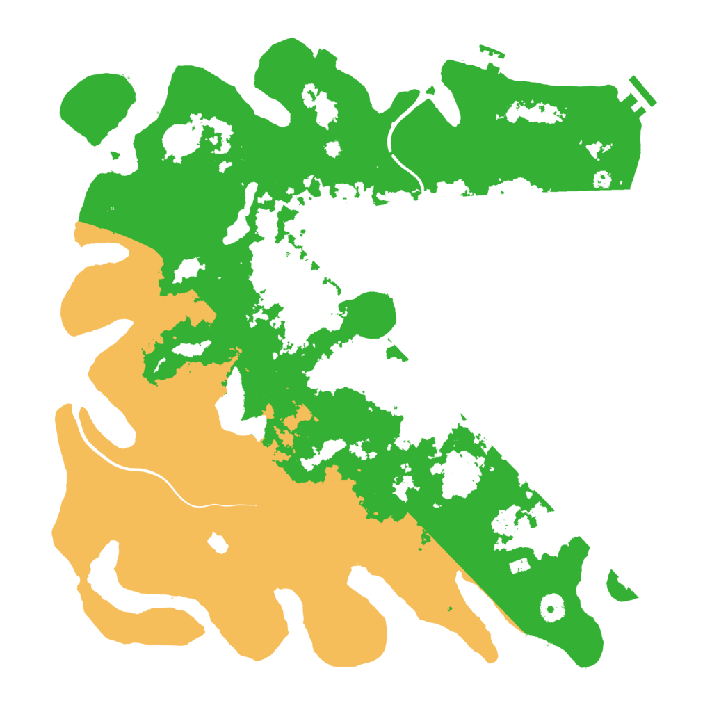 Biome Rust Map: Procedural Map, Size: 4000, Seed: 1857870988