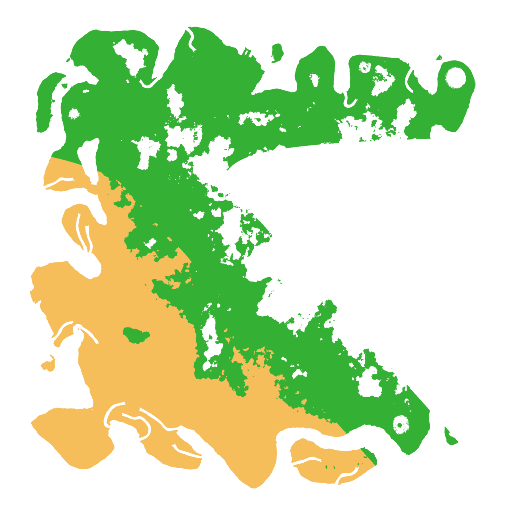 Biome Rust Map: Procedural Map, Size: 4500, Seed: 139461757