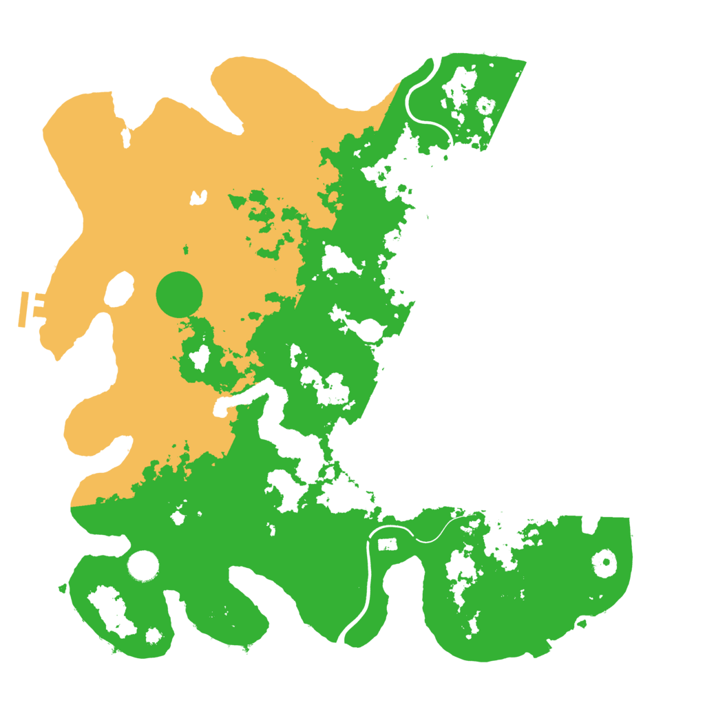 Biome Rust Map: Procedural Map, Size: 4000, Seed: 703200797