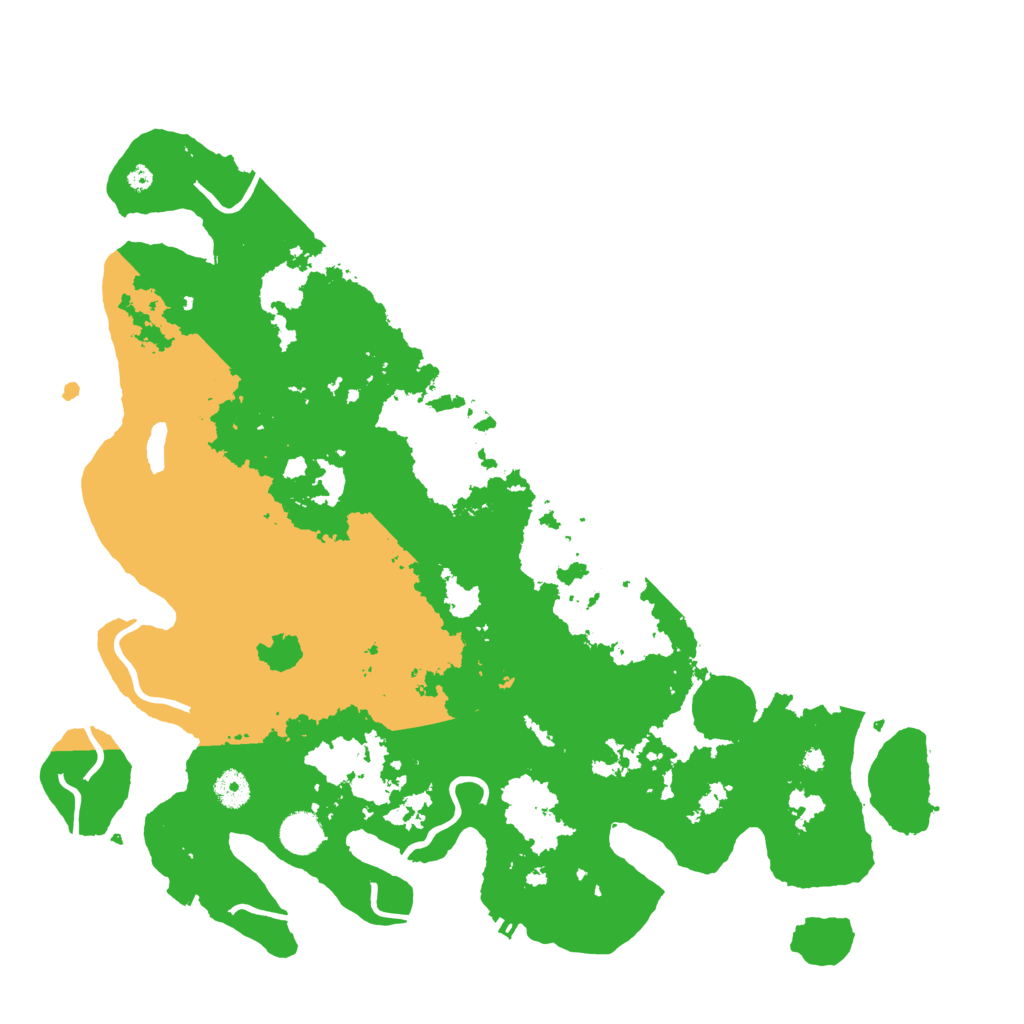 Biome Rust Map: Procedural Map, Size: 4250, Seed: 81237244