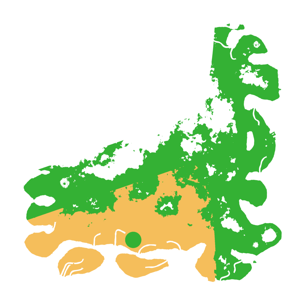 Biome Rust Map: Procedural Map, Size: 4800, Seed: 152756170