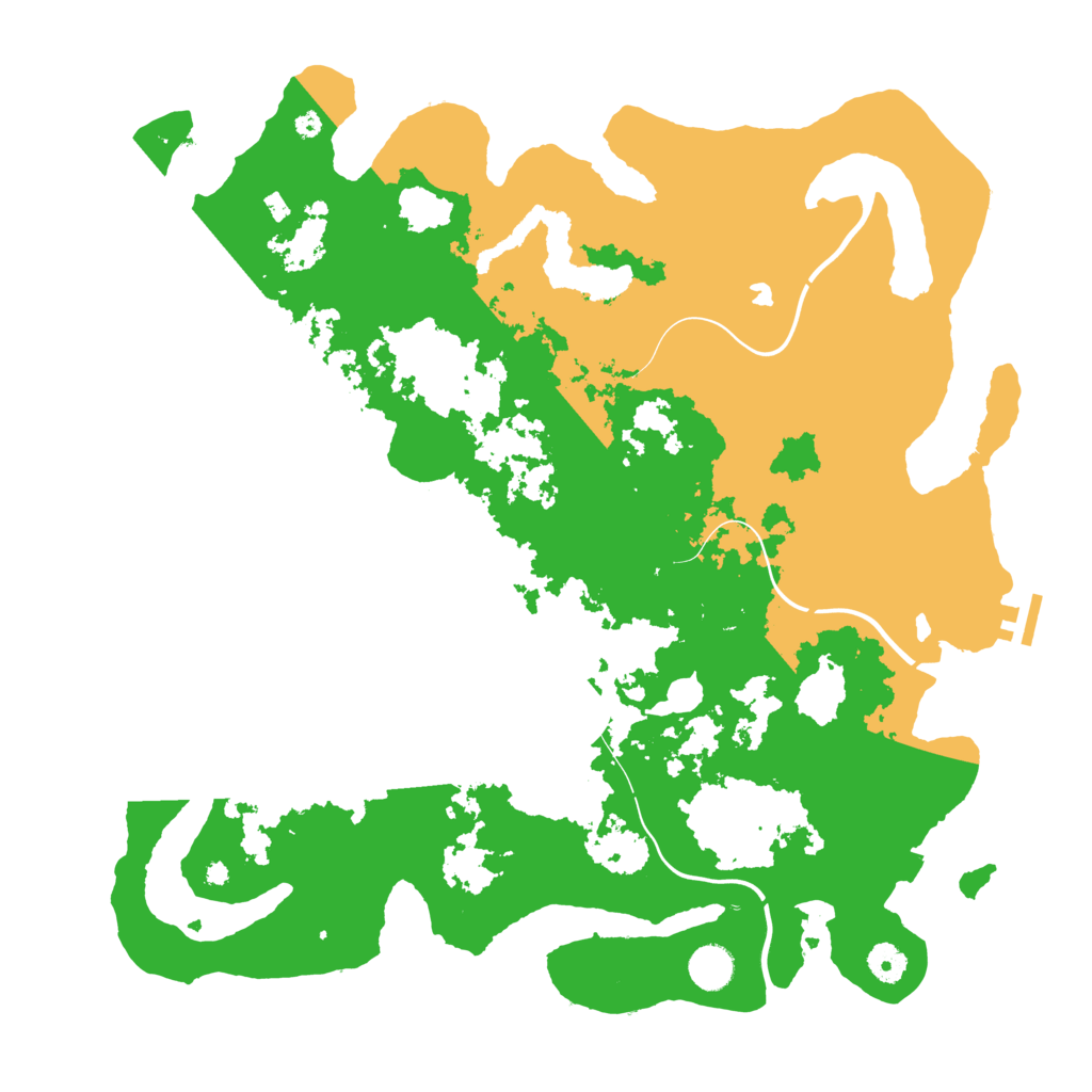 Biome Rust Map: Procedural Map, Size: 4250, Seed: 1962938141