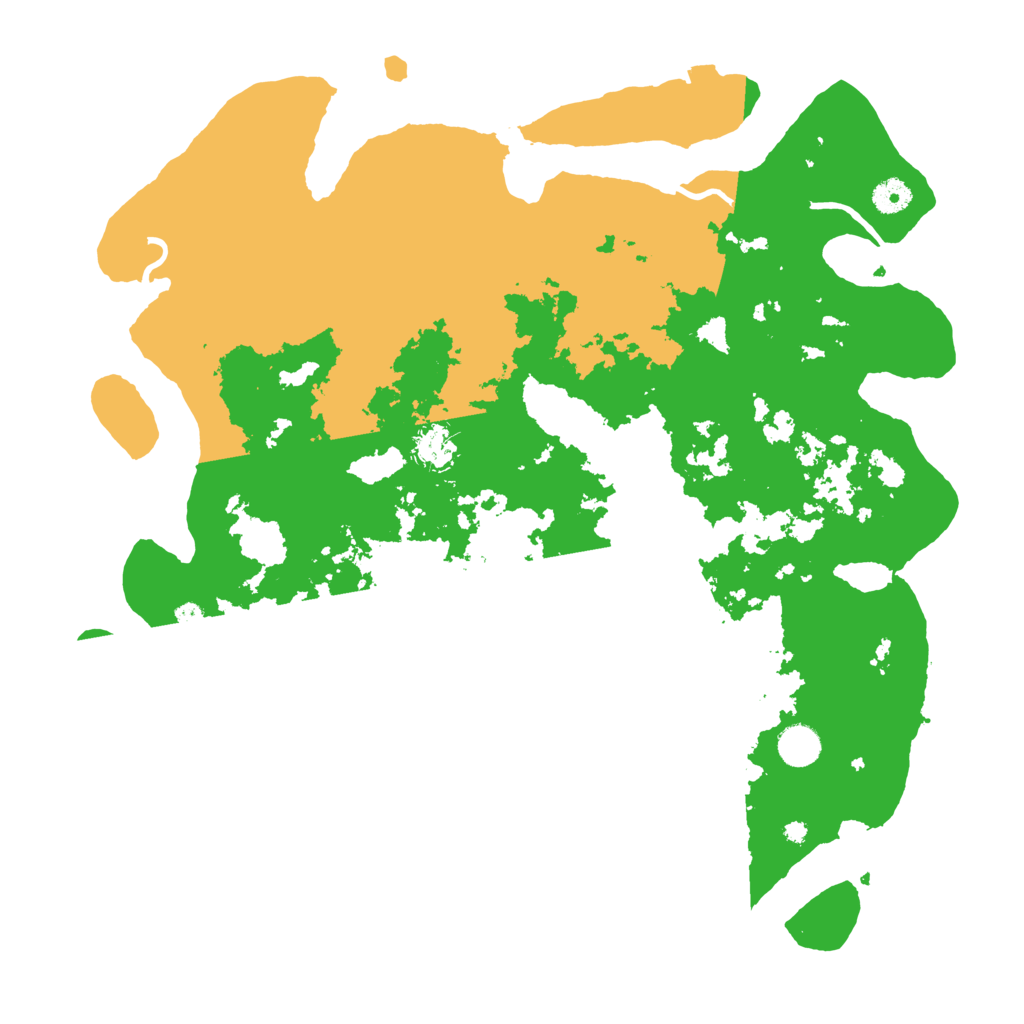Biome Rust Map: Procedural Map, Size: 4250, Seed: 684685226