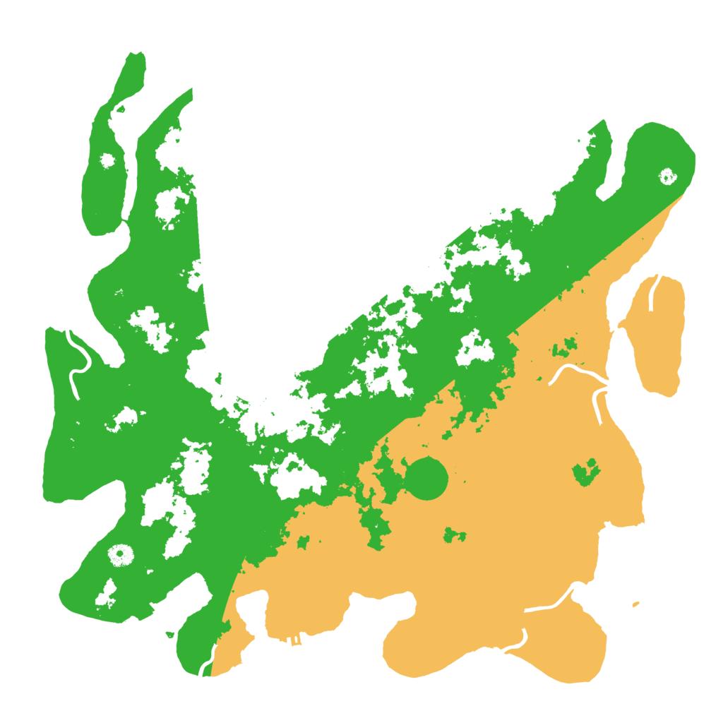 Biome Rust Map: Procedural Map, Size: 4500, Seed: 294319236