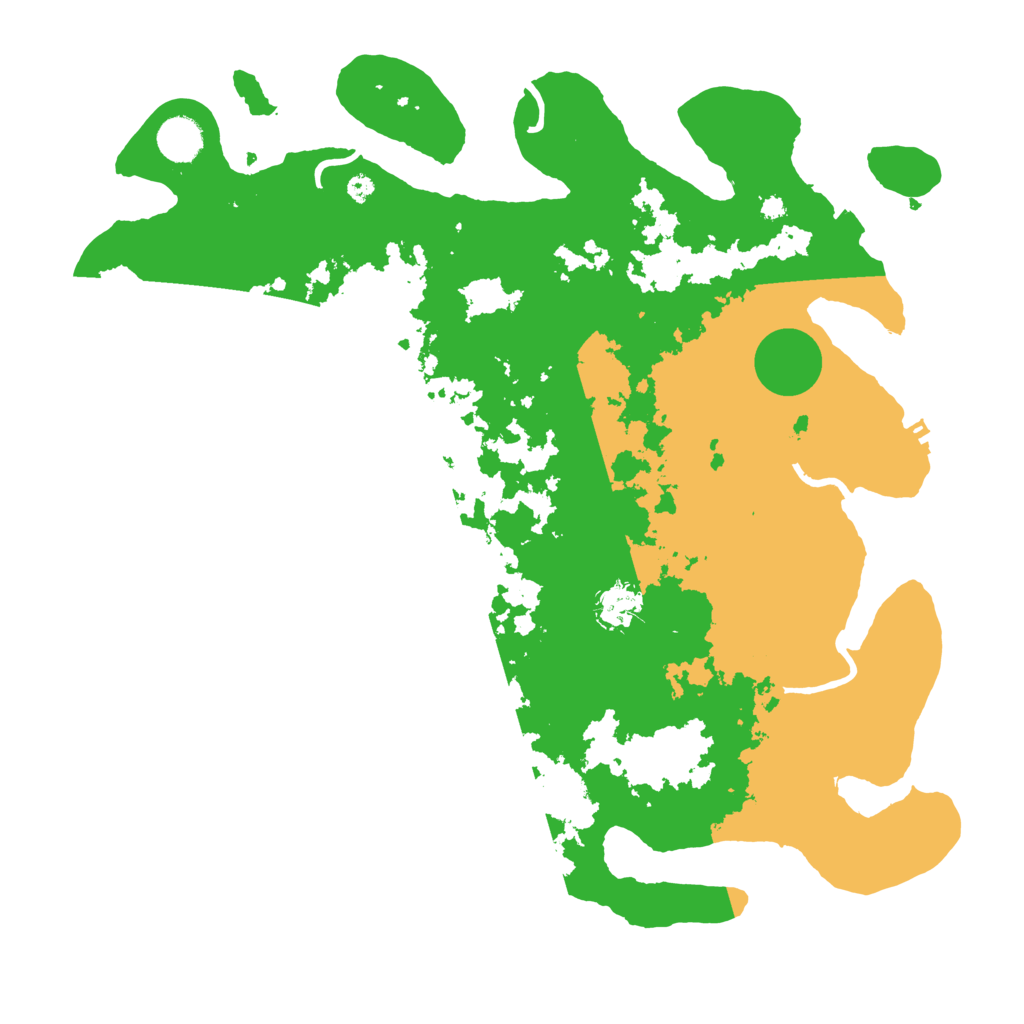 Biome Rust Map: Procedural Map, Size: 4000, Seed: 45454545