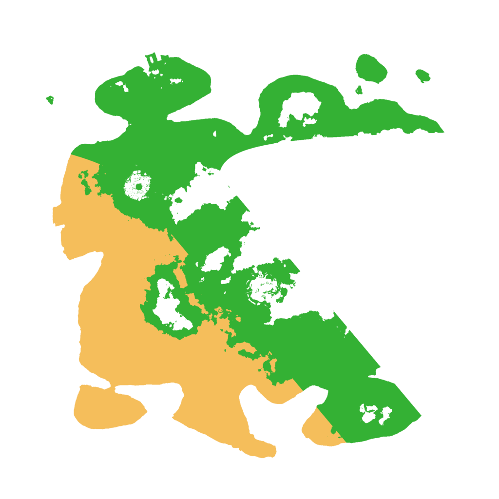 Biome Rust Map: Procedural Map, Size: 3000, Seed: 12674