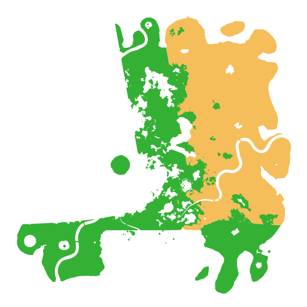 Biome Rust Map: Procedural Map, Size: 4500, Seed: 1173551926