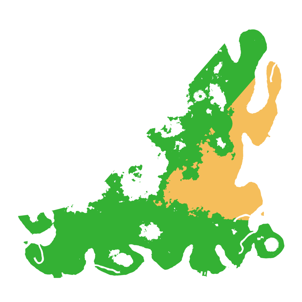 Biome Rust Map: Procedural Map, Size: 4000, Seed: 230803008