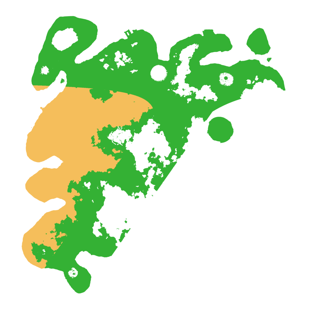 Biome Rust Map: Procedural Map, Size: 3500, Seed: 91867598