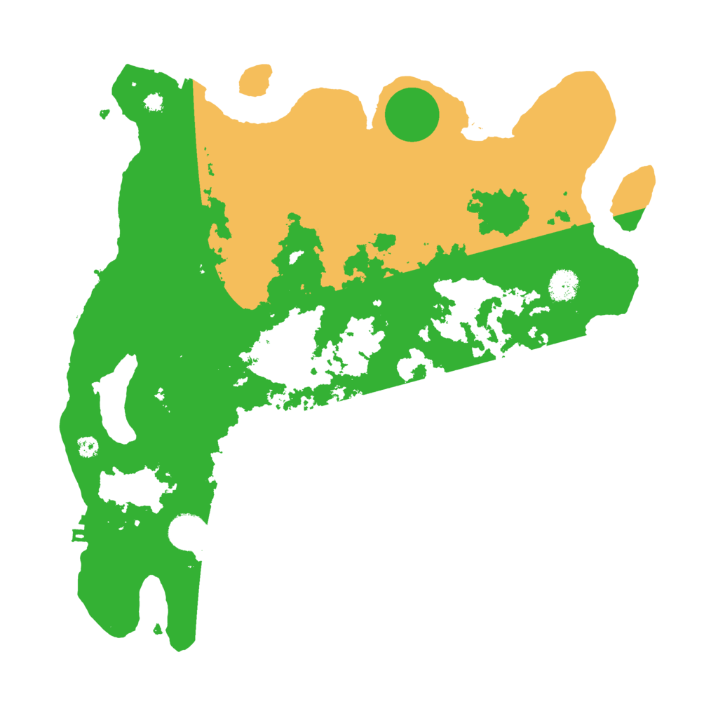 Biome Rust Map: Procedural Map, Size: 3500, Seed: 2091670253