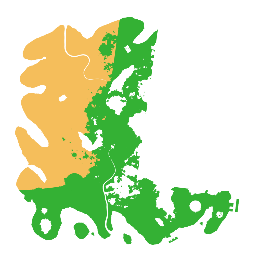 Biome Rust Map: Procedural Map, Size: 4000, Seed: 210652