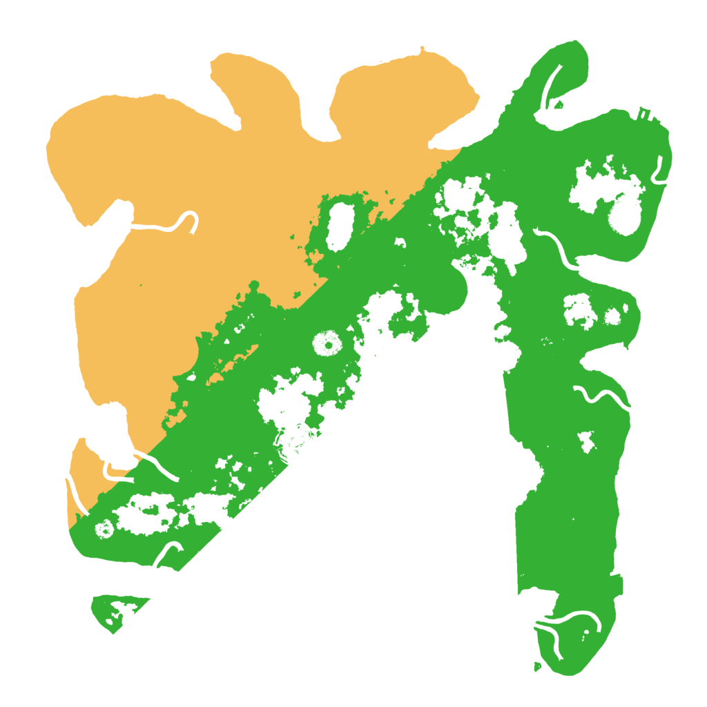 Biome Rust Map: Procedural Map, Size: 3900, Seed: 1162155476