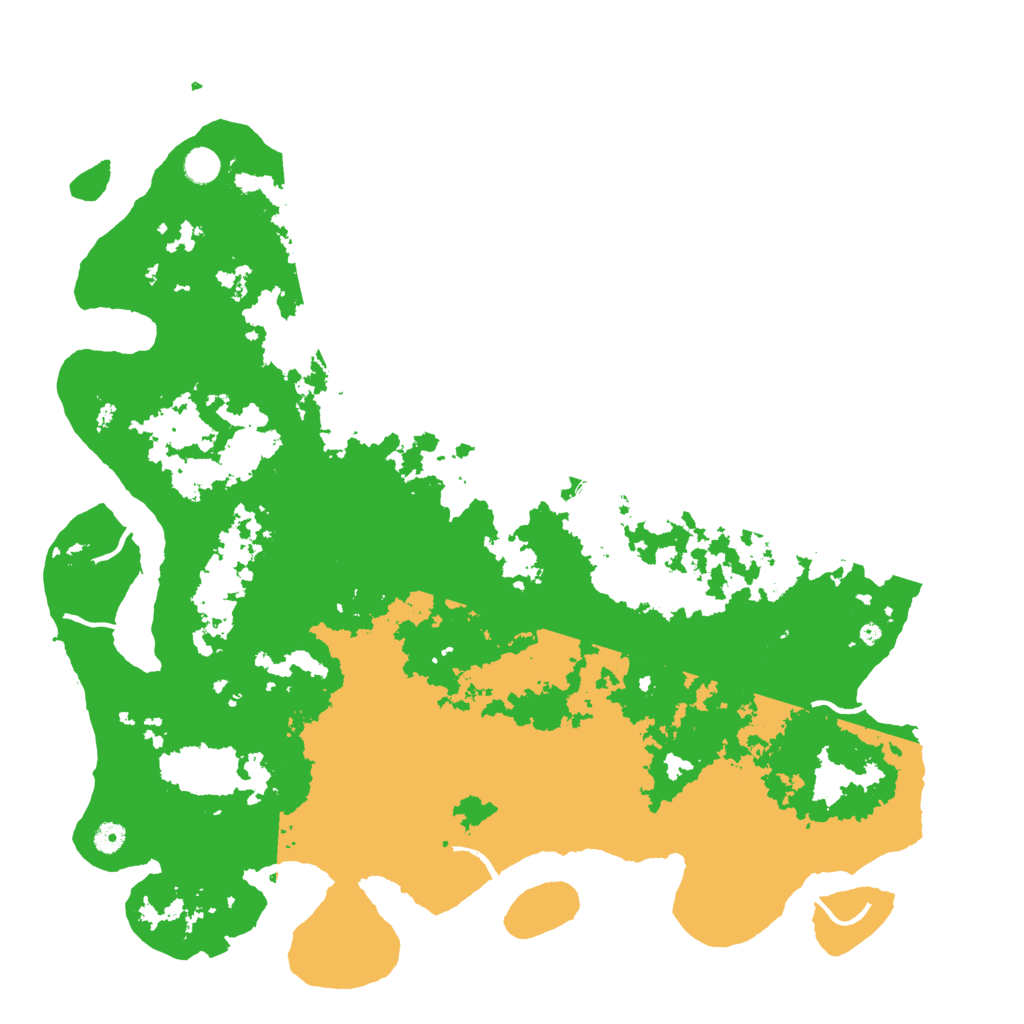 Biome Rust Map: Procedural Map, Size: 5000, Seed: 387169