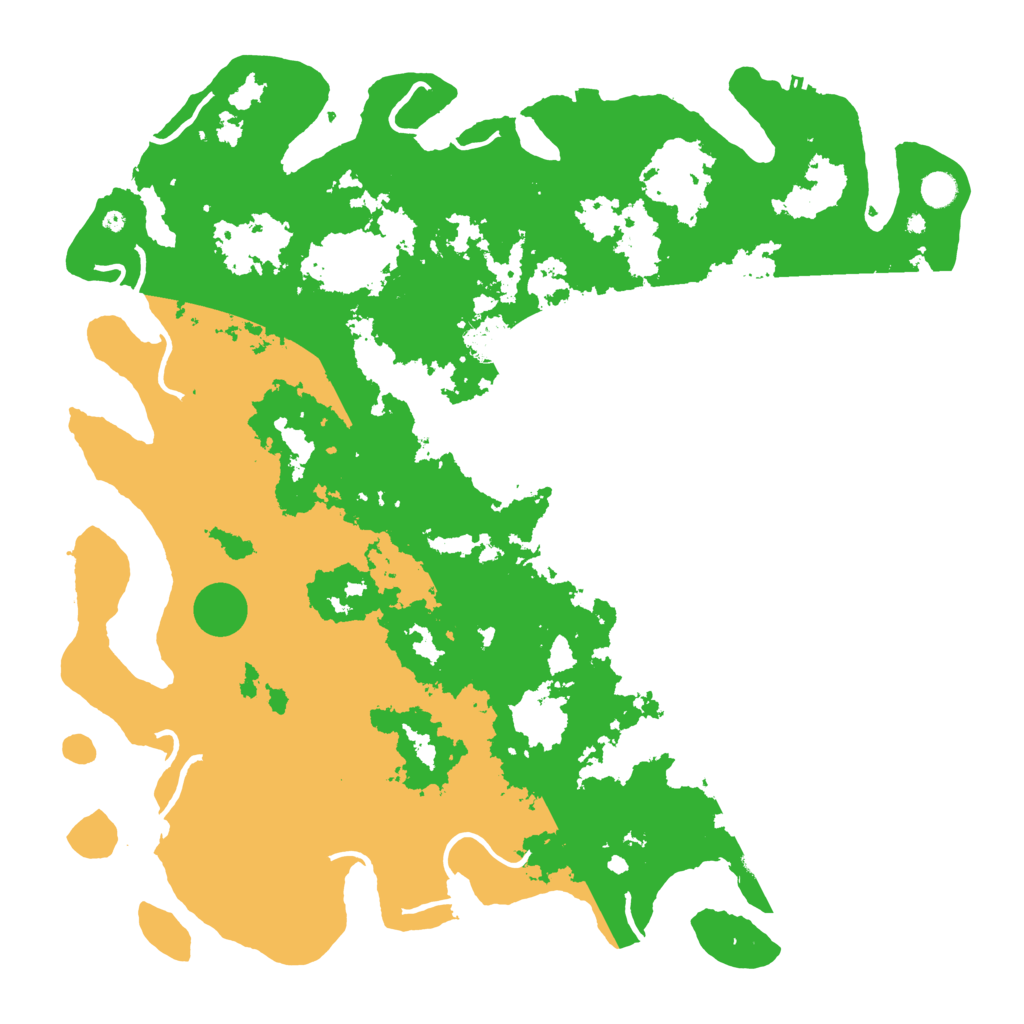 Biome Rust Map: Procedural Map, Size: 5000, Seed: 1330008461