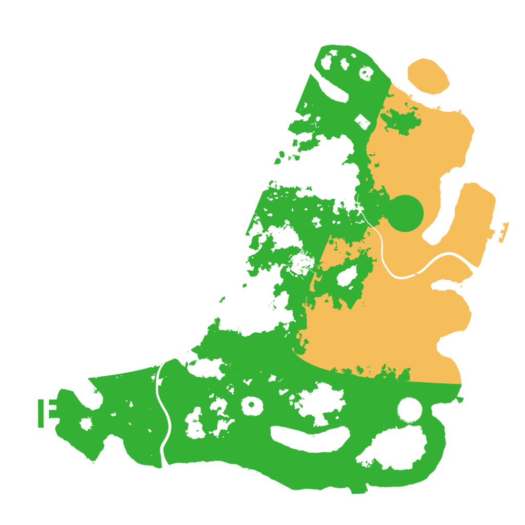 Biome Rust Map: Procedural Map, Size: 3750, Seed: 861197971