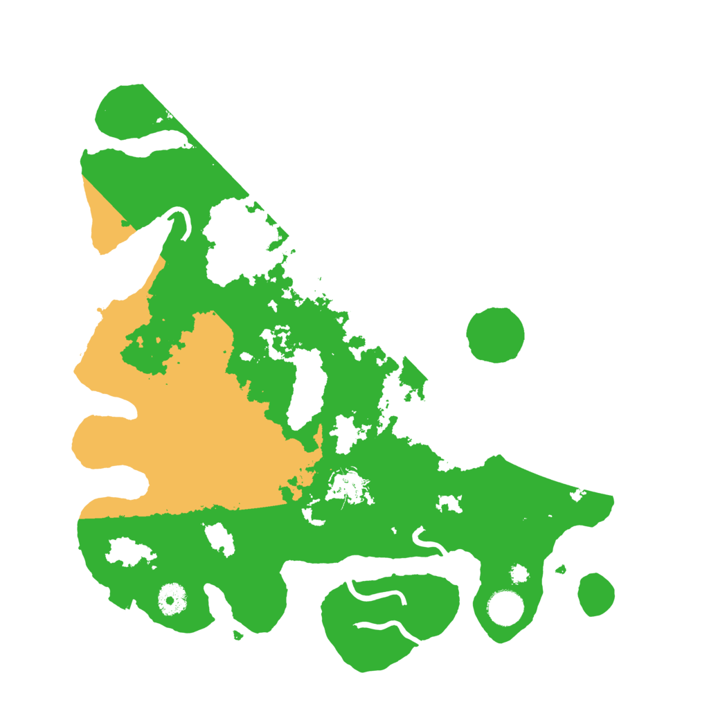 Biome Rust Map: Procedural Map, Size: 3500, Seed: 20737124