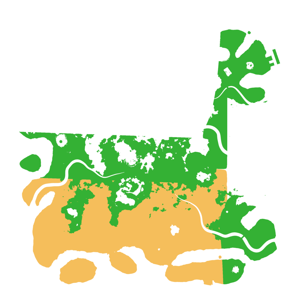 Biome Rust Map: Procedural Map, Size: 4000, Seed: 810773365
