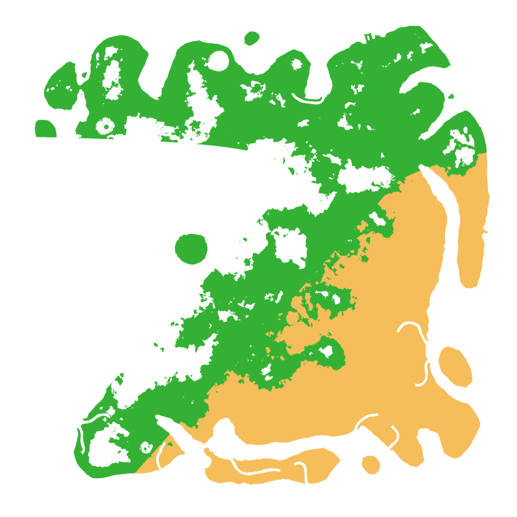 Biome Rust Map: Procedural Map, Size: 4500, Seed: 7092023