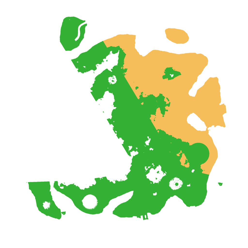 Biome Rust Map: Procedural Map, Size: 3000, Seed: 857326826