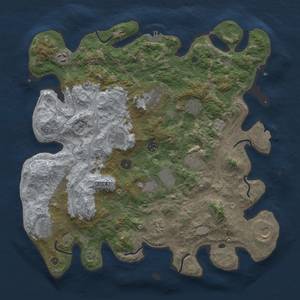 Thumbnail Rust Map: Procedural Map, Size: 4250, Seed: 92019118, 18 Monuments