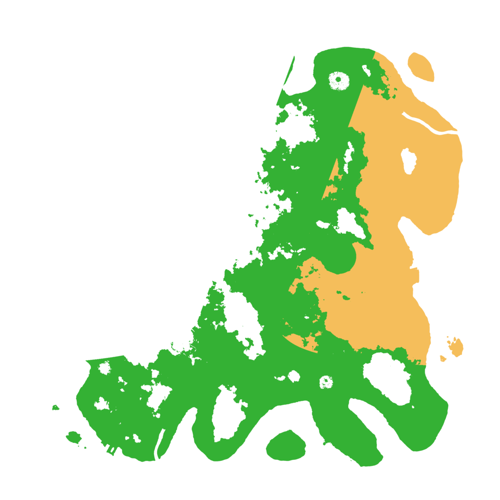 Biome Rust Map: Procedural Map, Size: 3800, Seed: 376230649