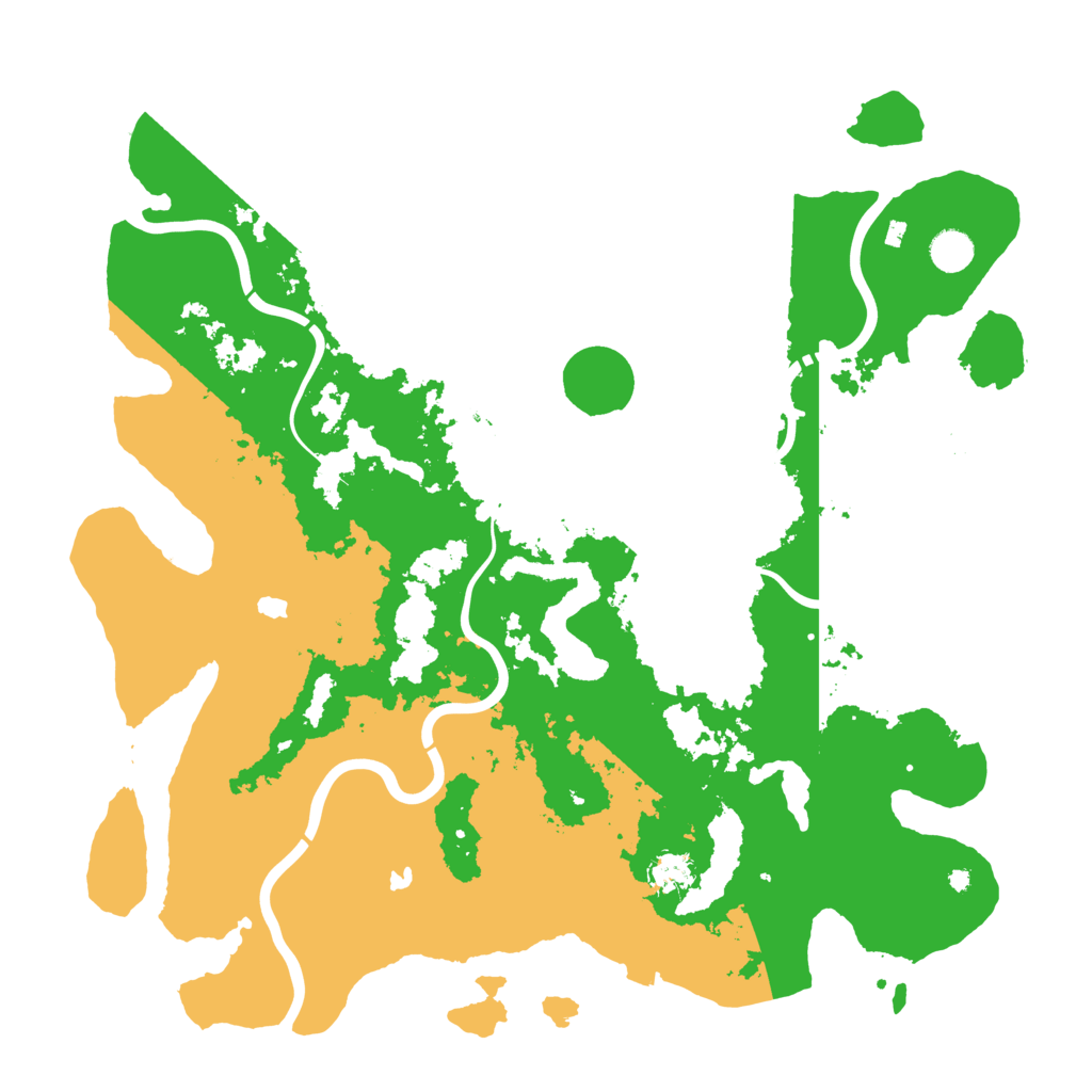 Biome Rust Map: Procedural Map, Size: 4500, Seed: 221282247