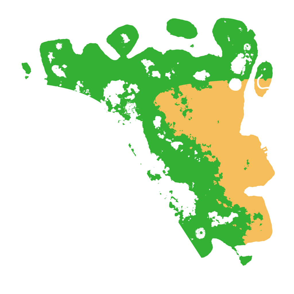 Biome Rust Map: Procedural Map, Size: 4200, Seed: 1115