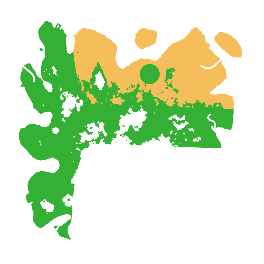 Biome Rust Map: Procedural Map, Size: 3500, Seed: 1289468684