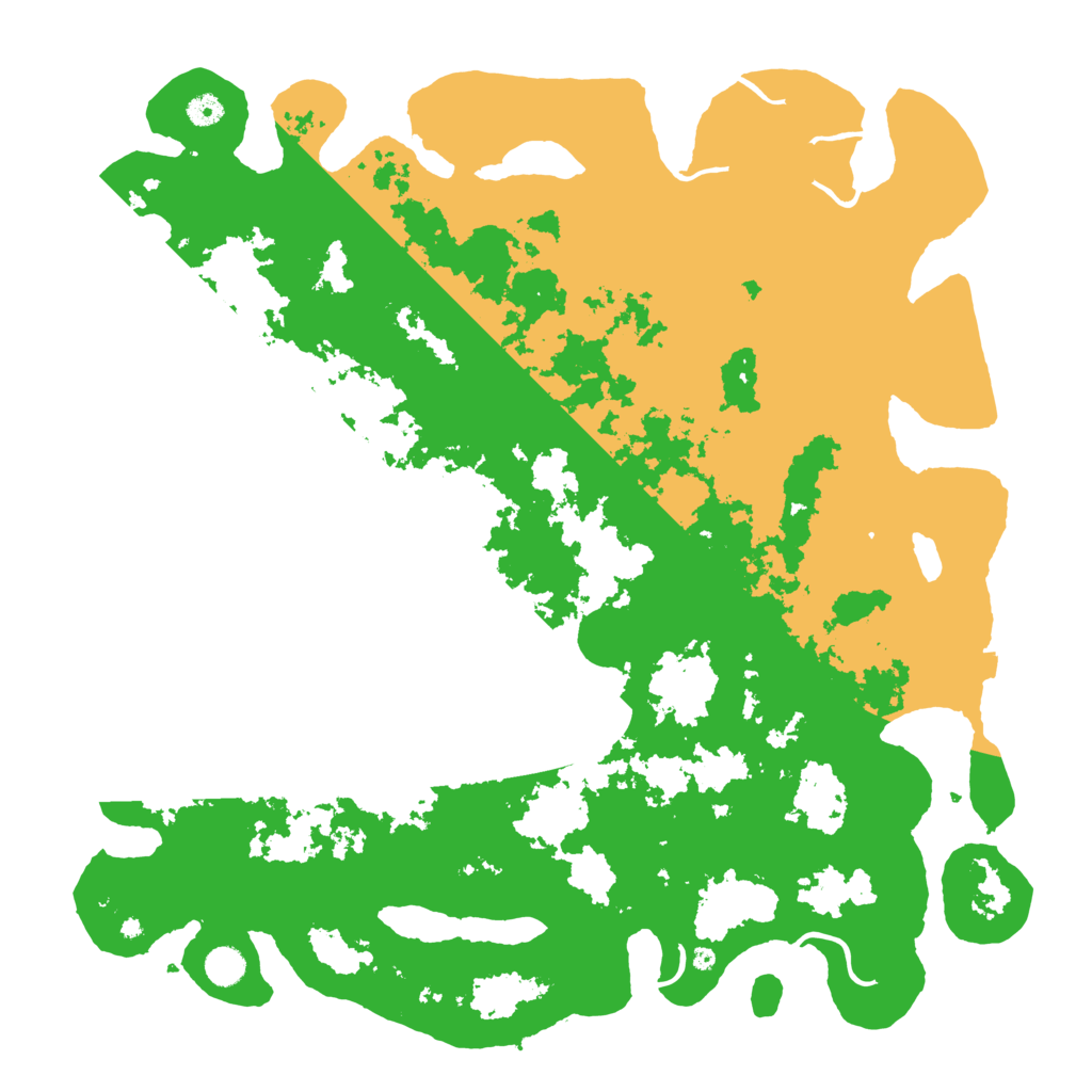 Biome Rust Map: Procedural Map, Size: 4850, Seed: 105500019