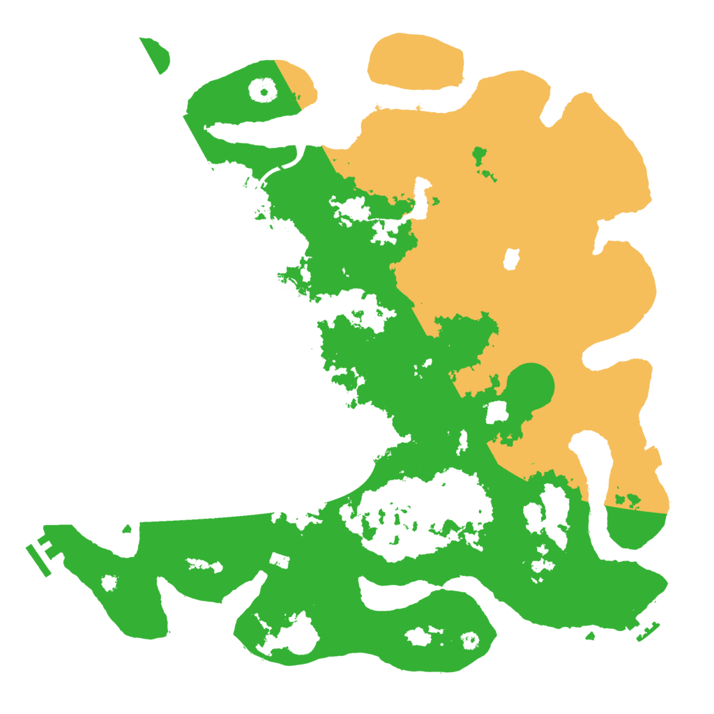 Biome Rust Map: Procedural Map, Size: 4000, Seed: 1667132615