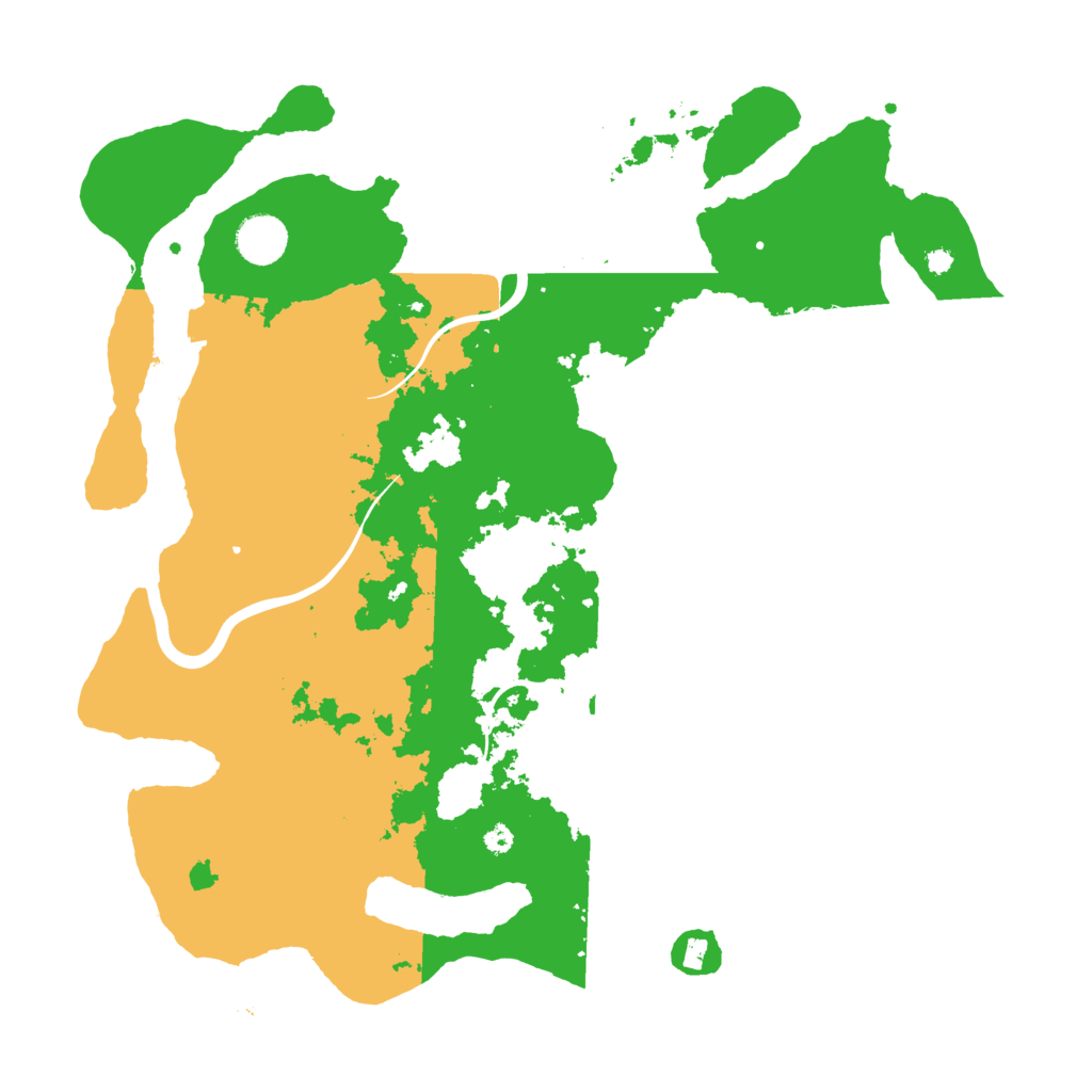 Biome Rust Map: Procedural Map, Size: 3850, Seed: 1514407086