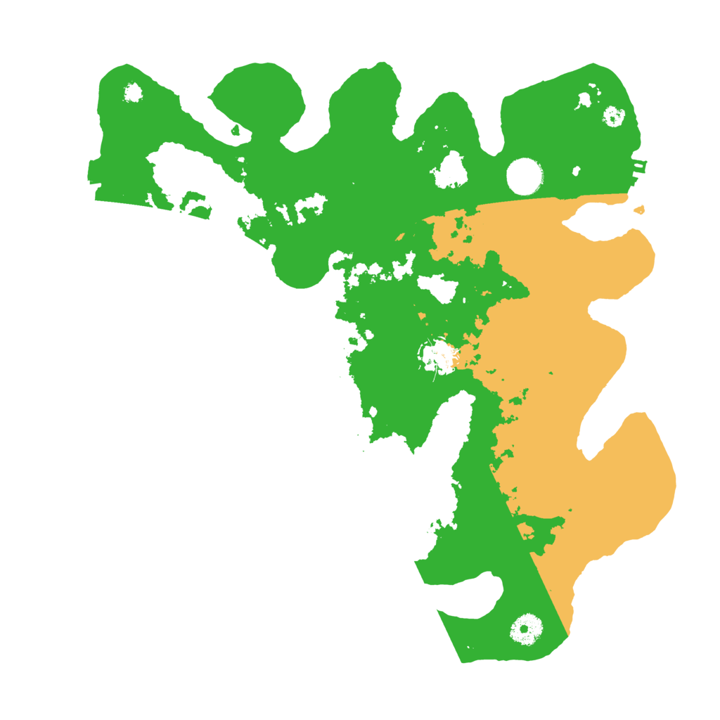 Biome Rust Map: Procedural Map, Size: 3500, Seed: 697256743