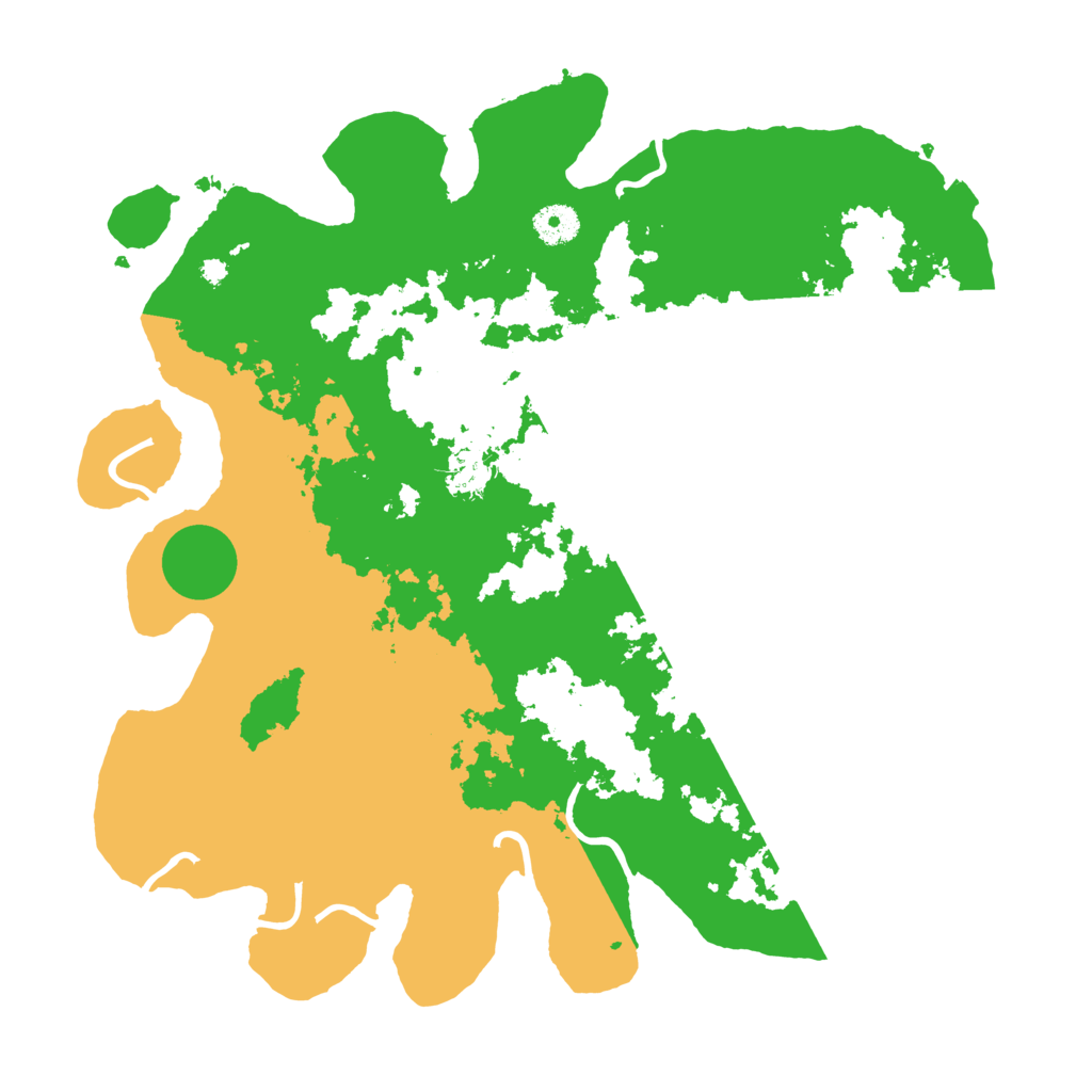 Biome Rust Map: Procedural Map, Size: 3850, Seed: 16093631