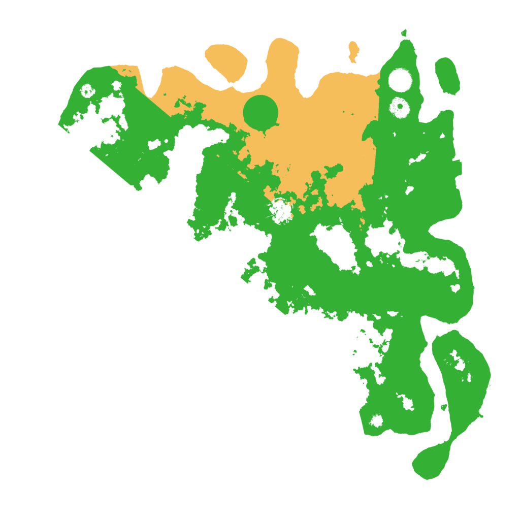 Biome Rust Map: Procedural Map, Size: 3900, Seed: 4675