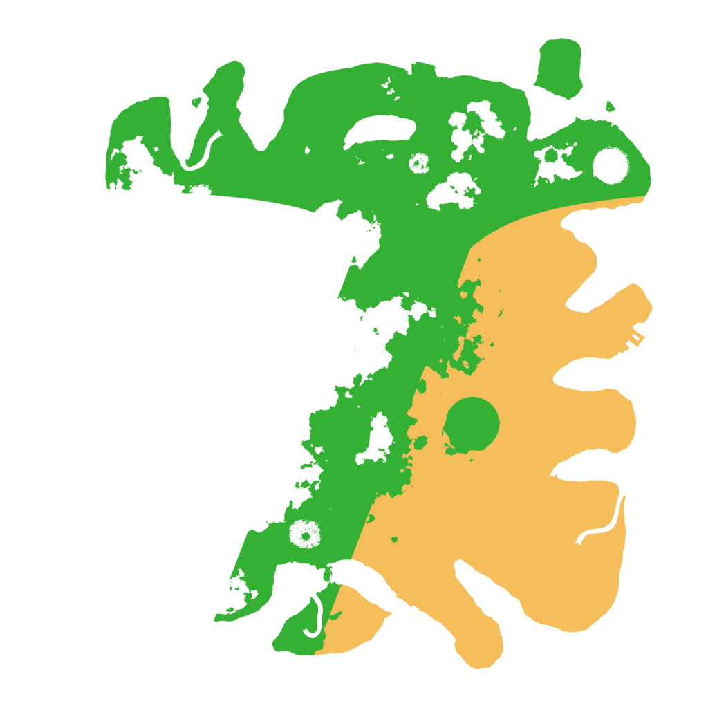 Biome Rust Map: Procedural Map, Size: 3500, Seed: 864790121