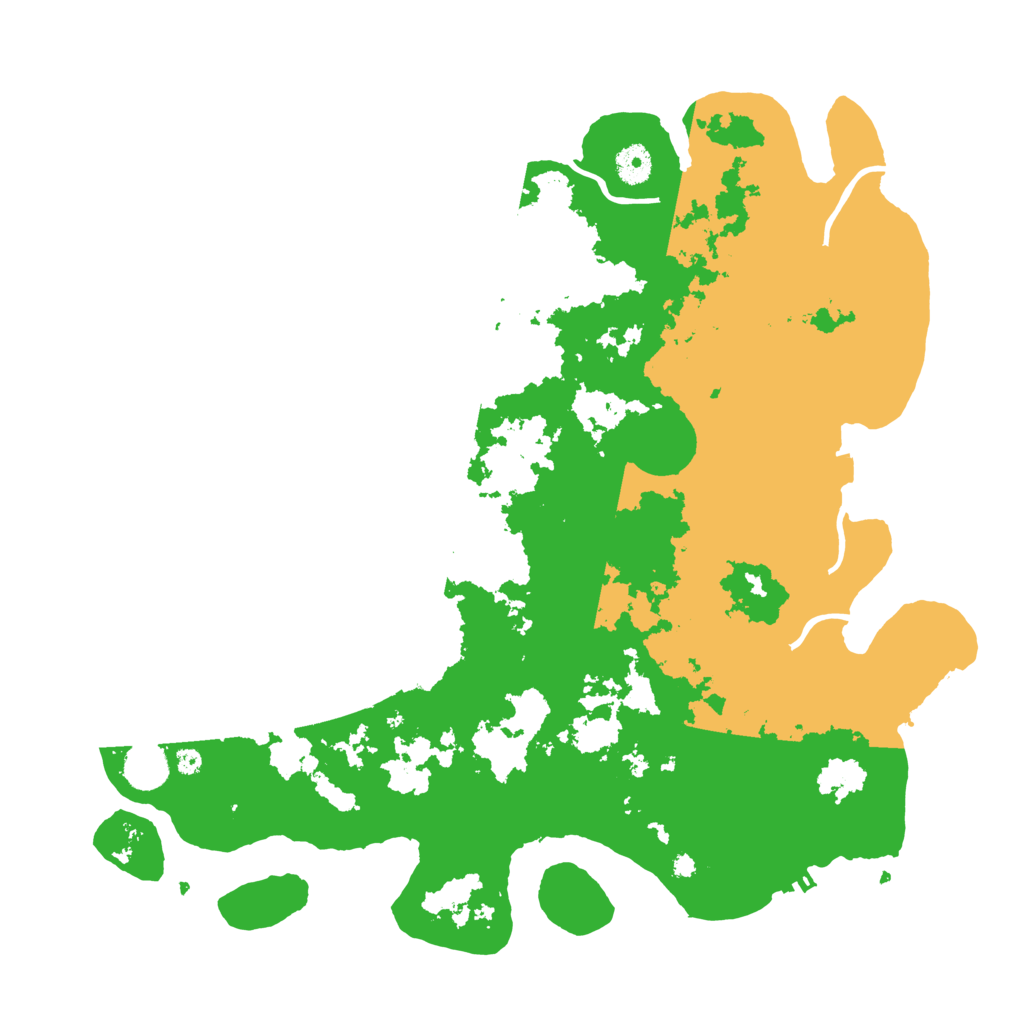 Biome Rust Map: Procedural Map, Size: 4096, Seed: 33226644